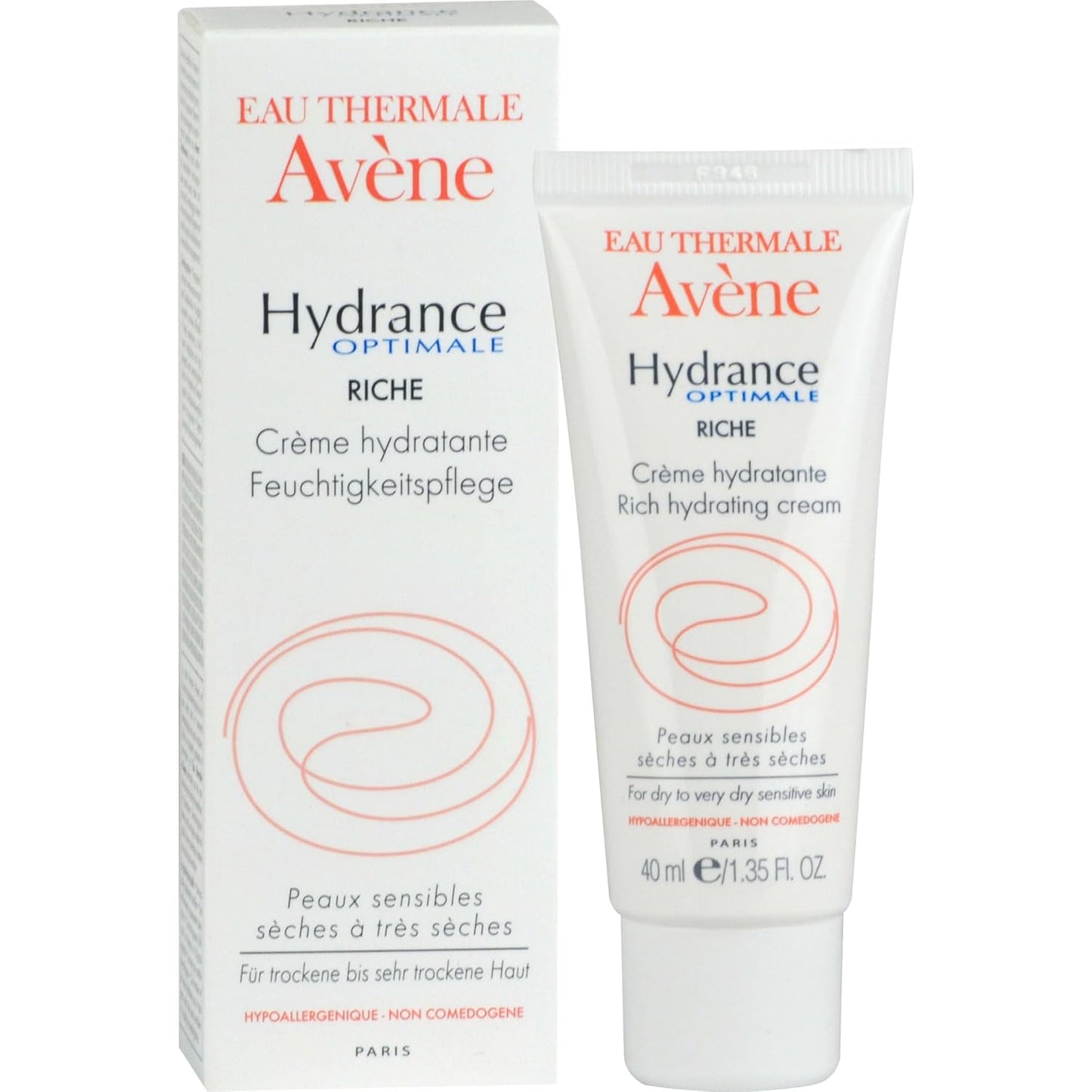 Avène Hydrance RICH Hydrating Cream  - 1.3 Oz