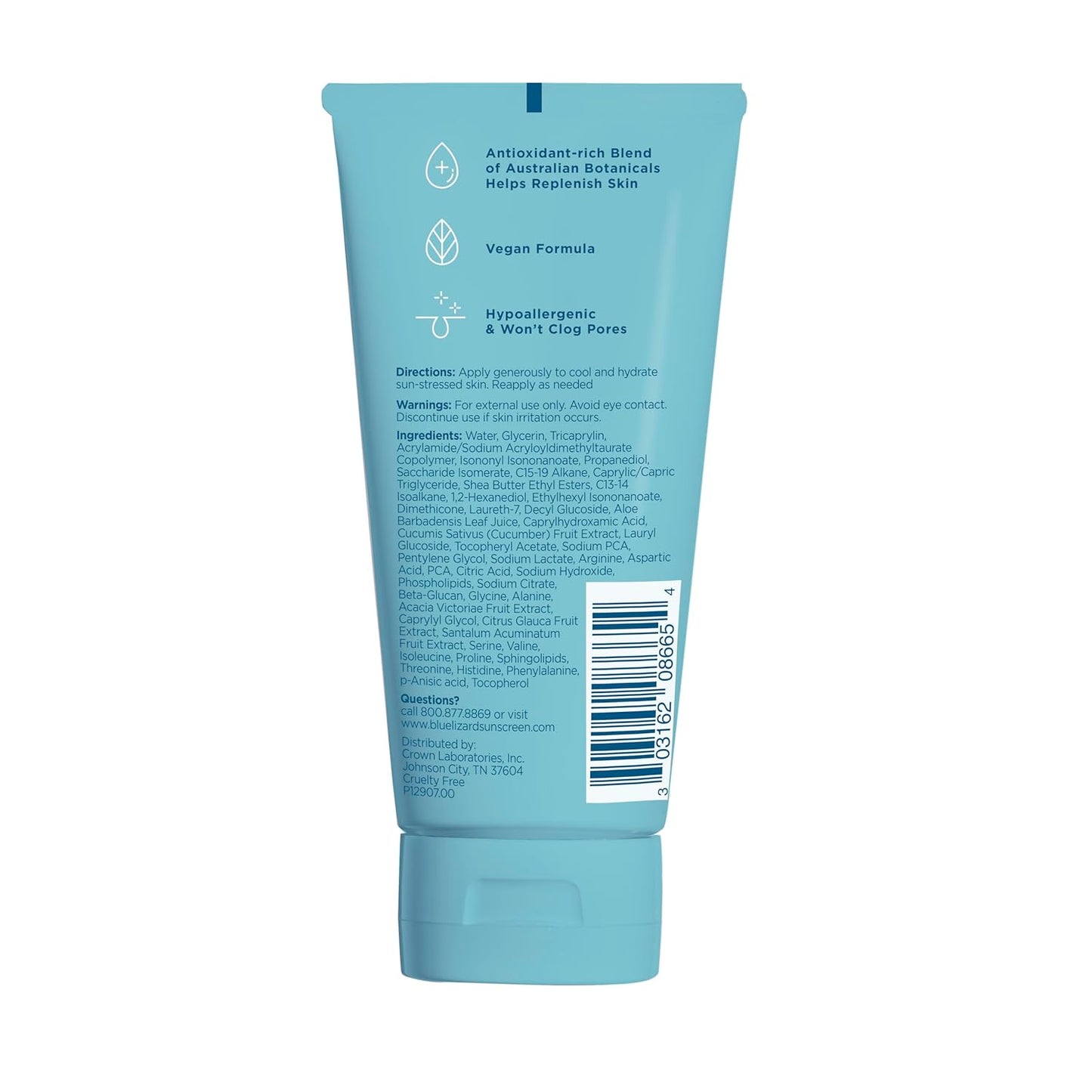 BLUE LIZARD After Sun Soothing Lotion -  6 oz