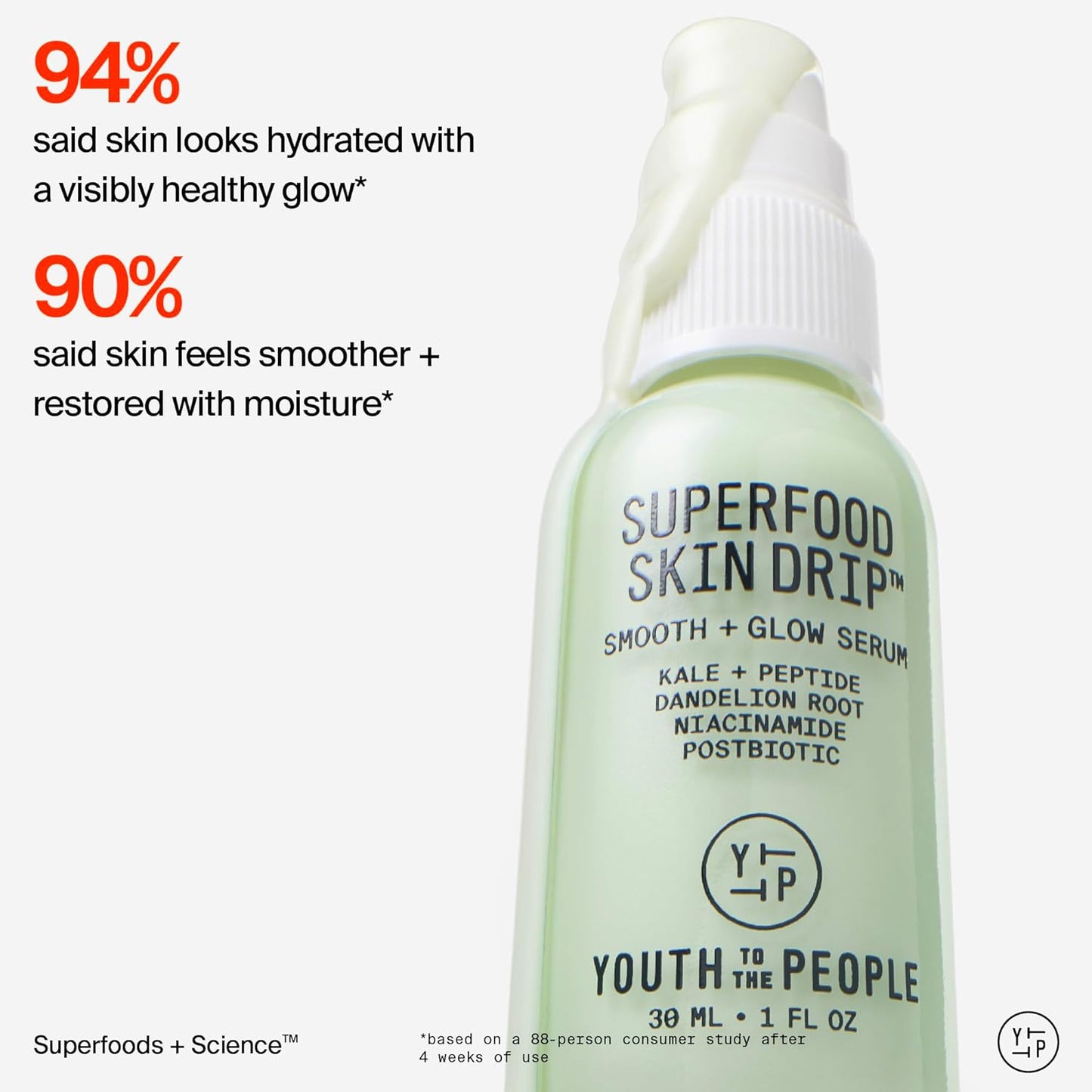 Youth To The People Superfood Skin Drip Face Serum (1 fl oz)