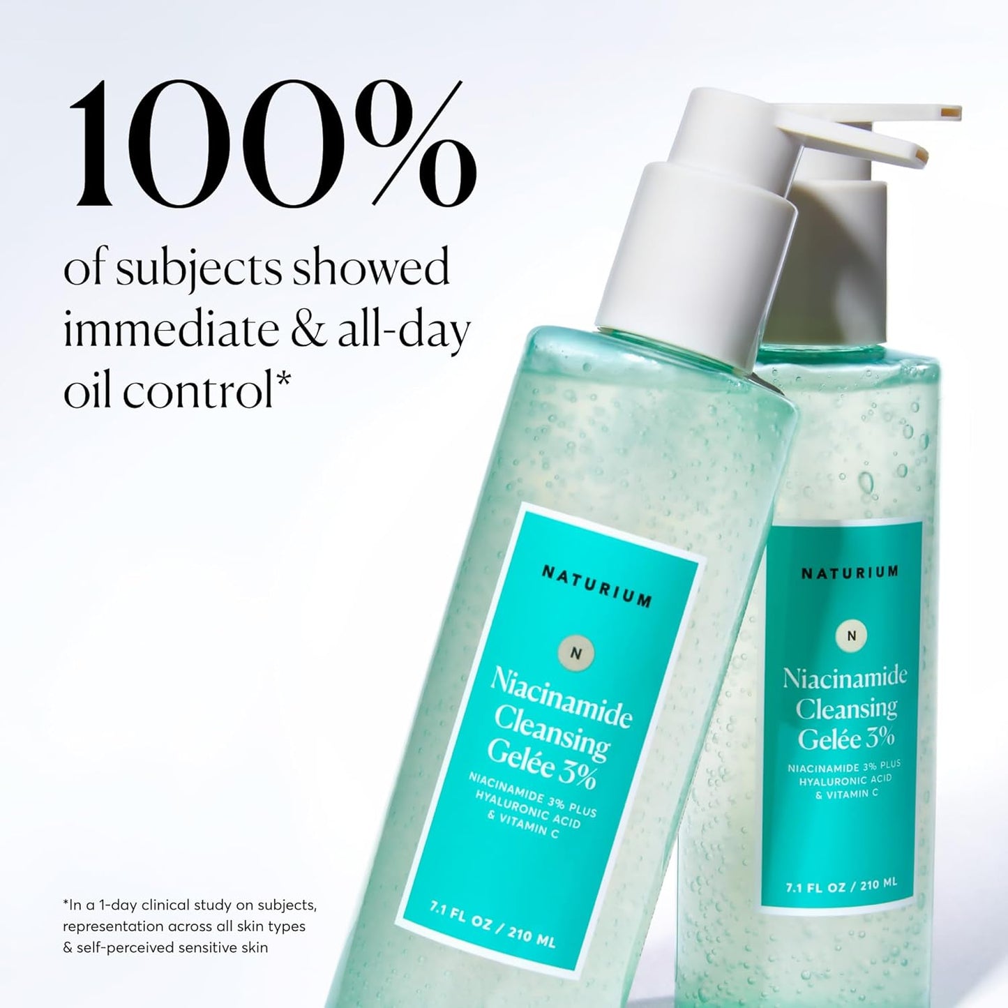 Naturium Niacinamide Cleansing Gelée 3% Plus  Face Wash -  7.1 oz