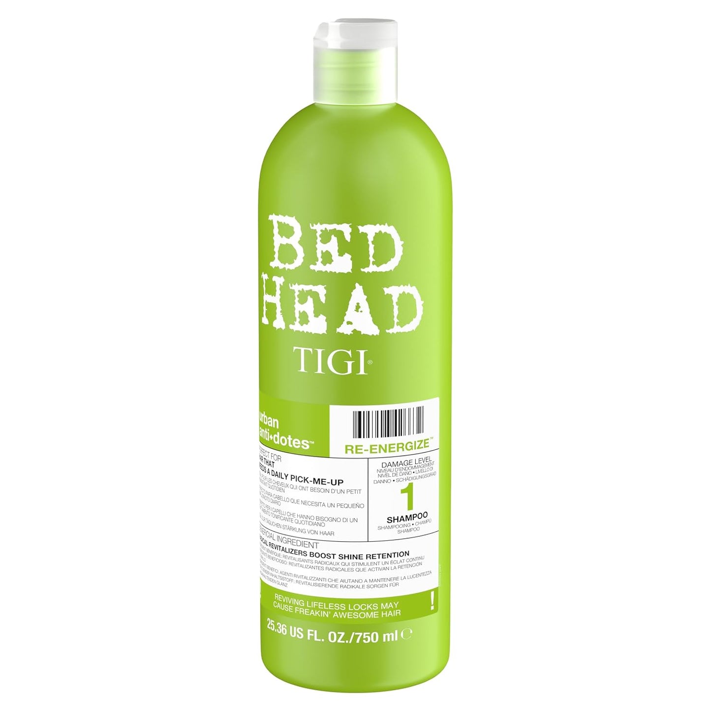 Bed Head by TIGI Urban Antidotes Re-Energize Daily Shampoo - 25.36 fl oz