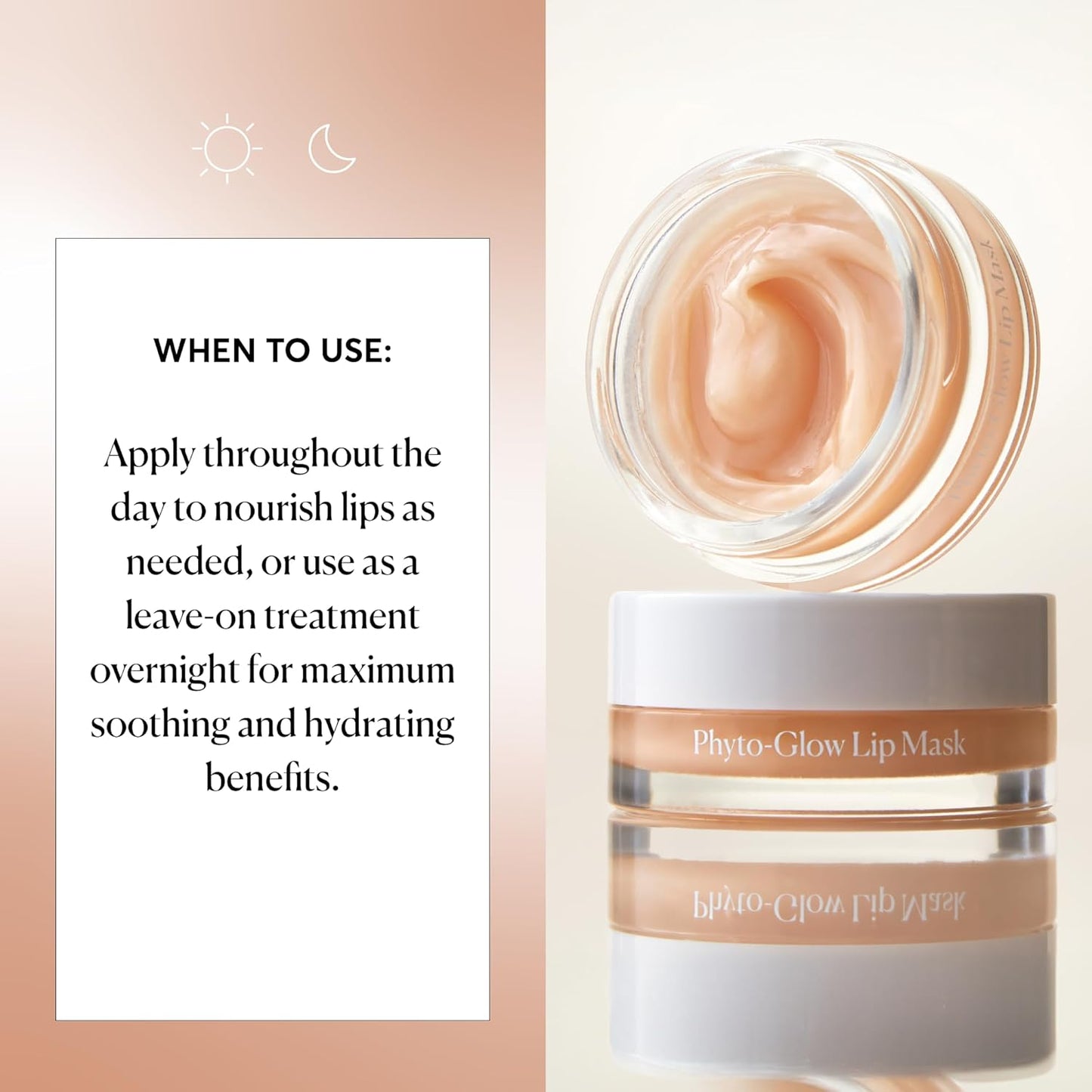 Naturium Phyto-Glow Lip Mask,Shea Butter - 0.5 oz