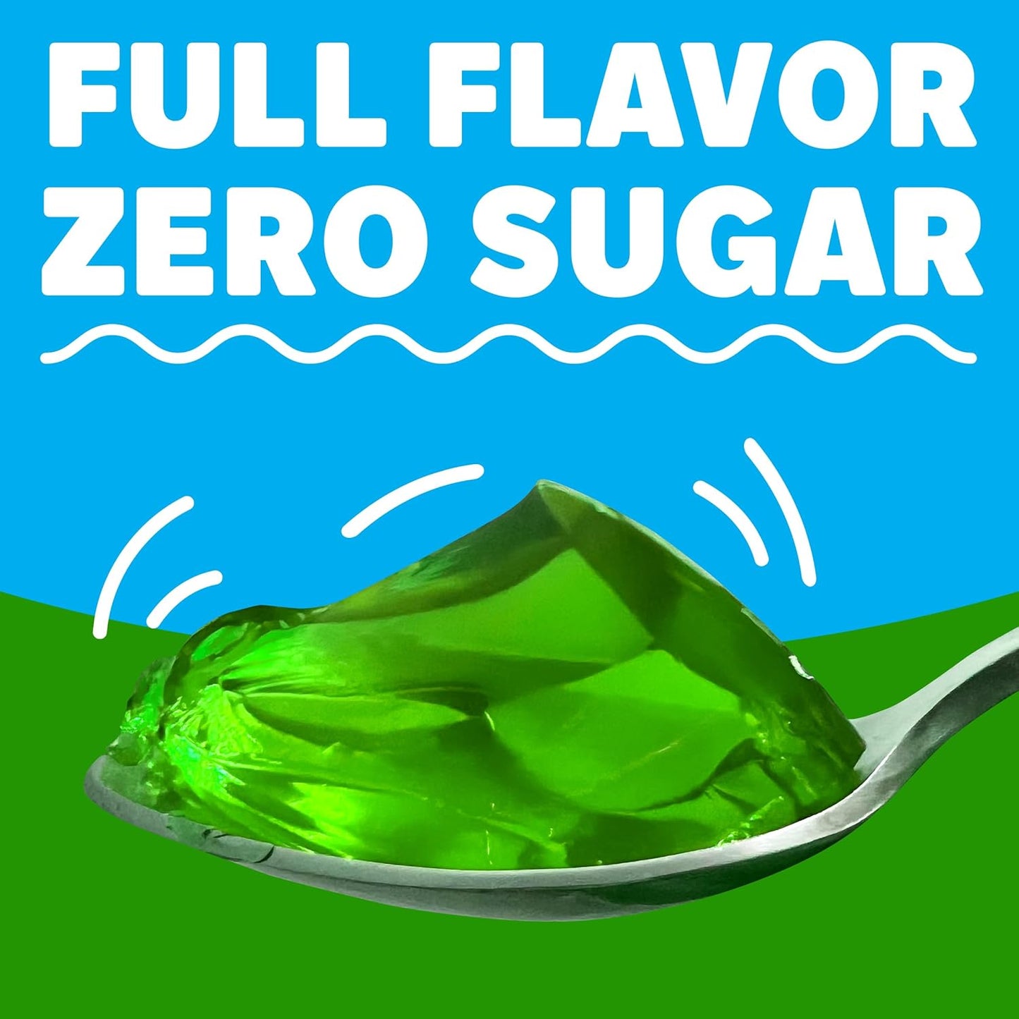Jell-O Lime Artificially Flavored Gelatin Dessert Mix, 0.3 oz Box (4 Pack)