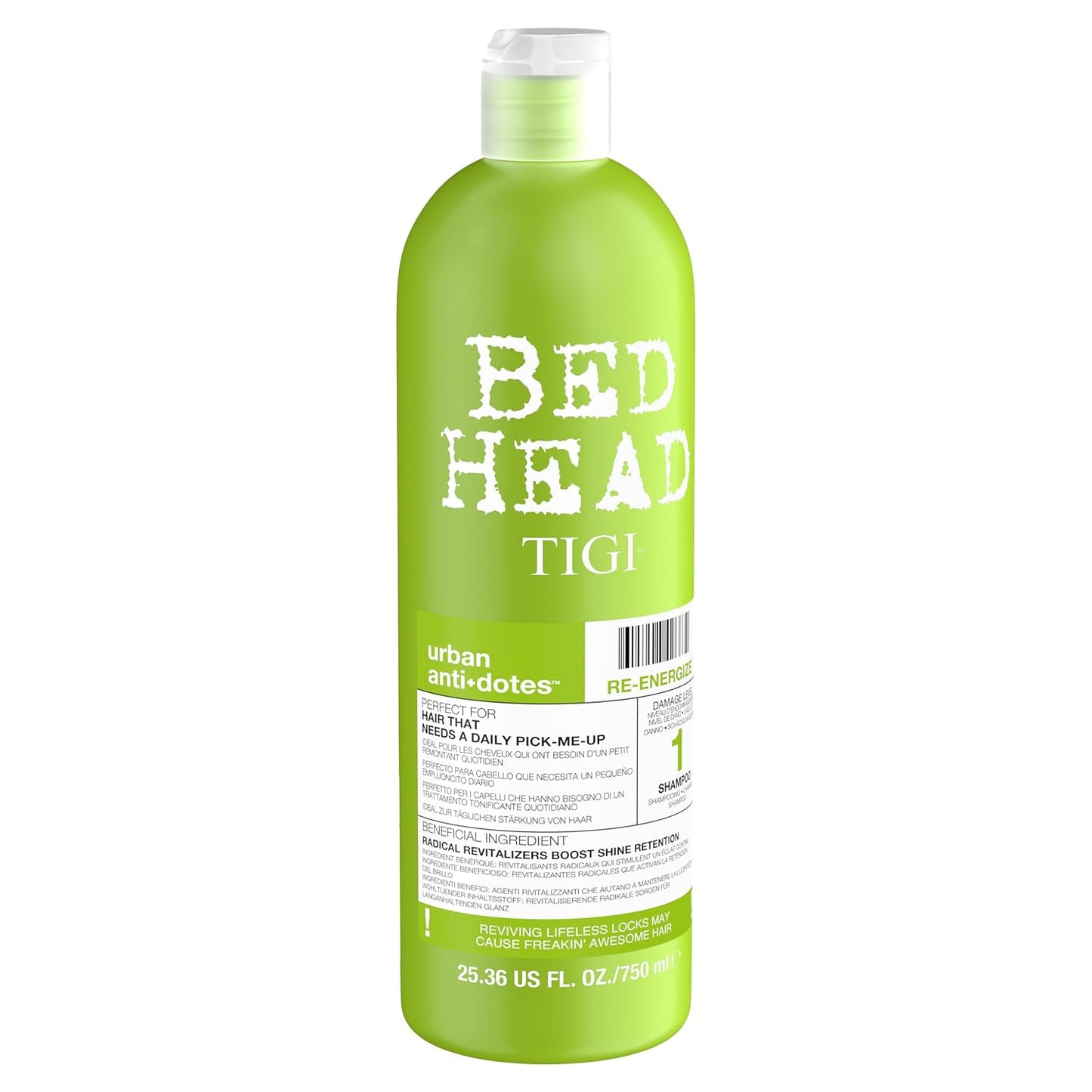 Bed Head by TIGI Urban Antidotes Re-Energize Daily Shampoo - 25.36 fl oz