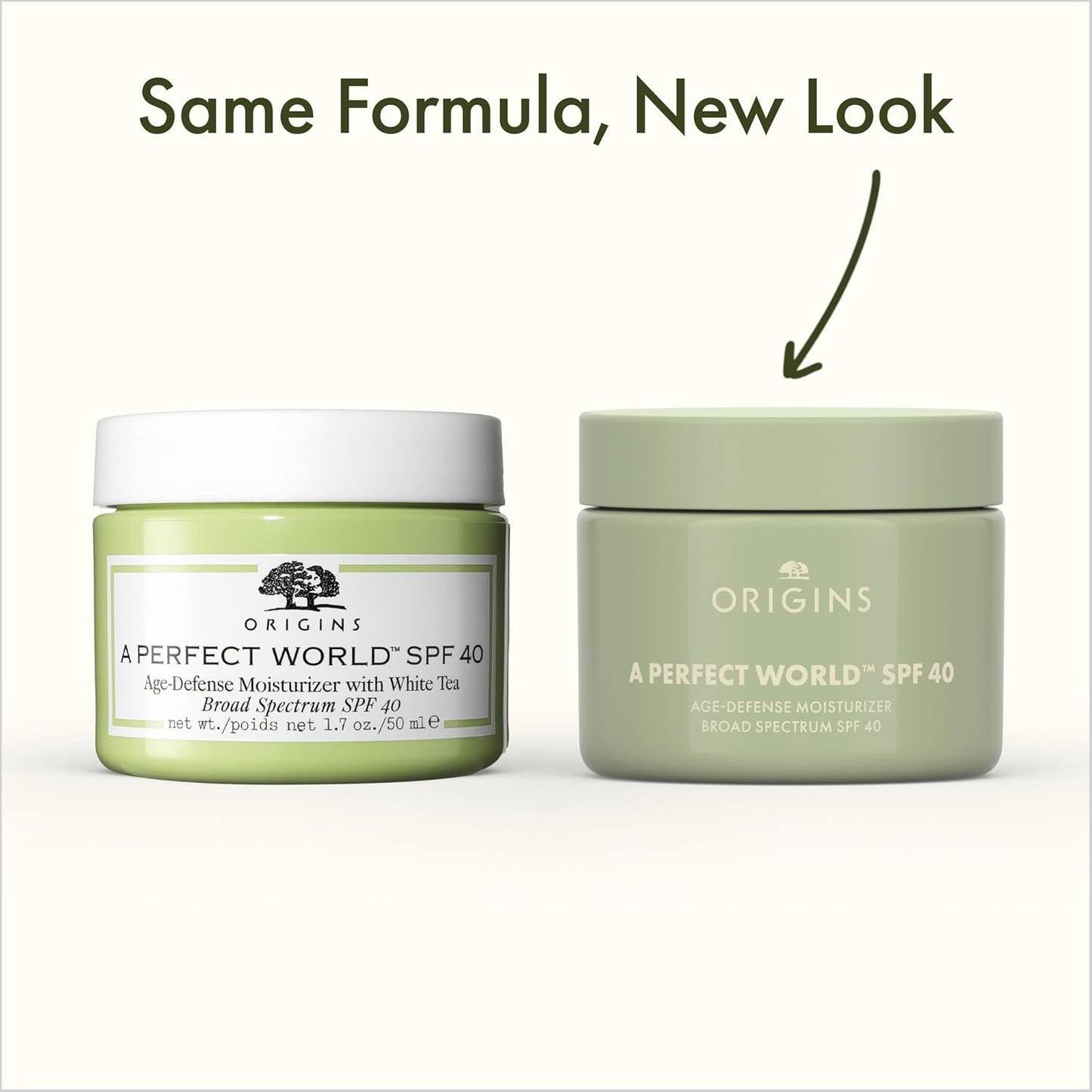 Origins A Perfect World Age-Defense Moisturizer with SPF 40 - 1.7 Fl Oz
