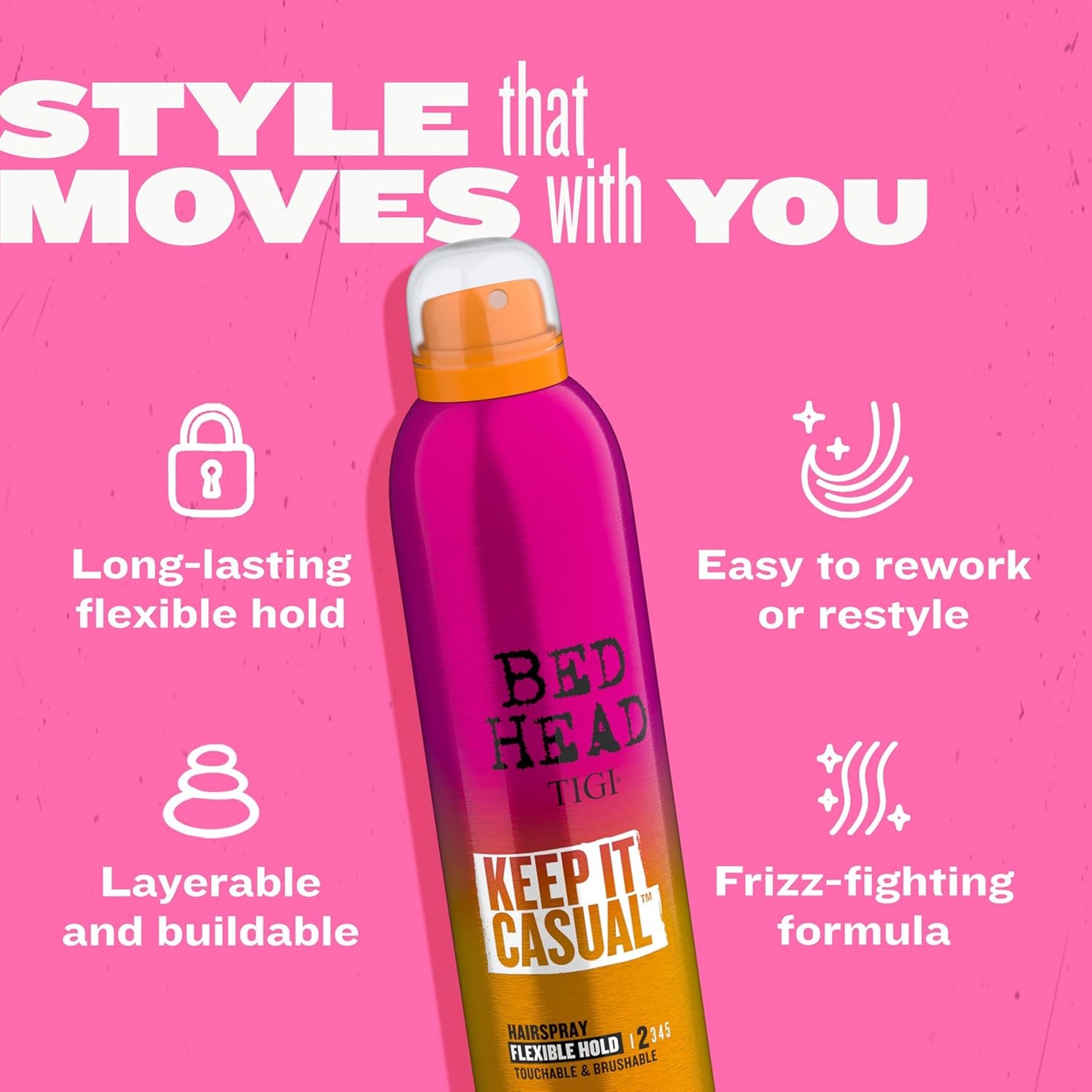TIGI Bed Head Keep It Casual Hair Spray - 9.1 oz