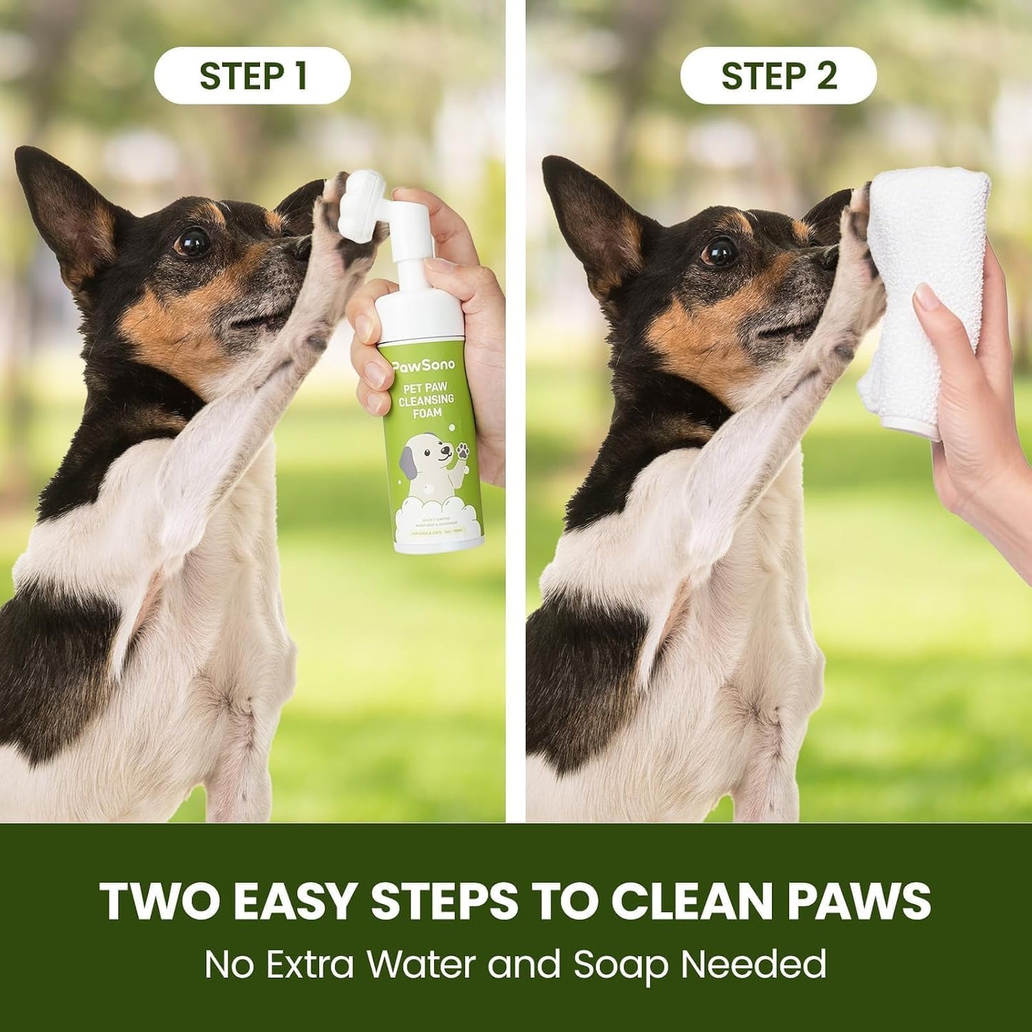 PawSono Paw Cleaner for Dogs & Cats - 5 fl oz