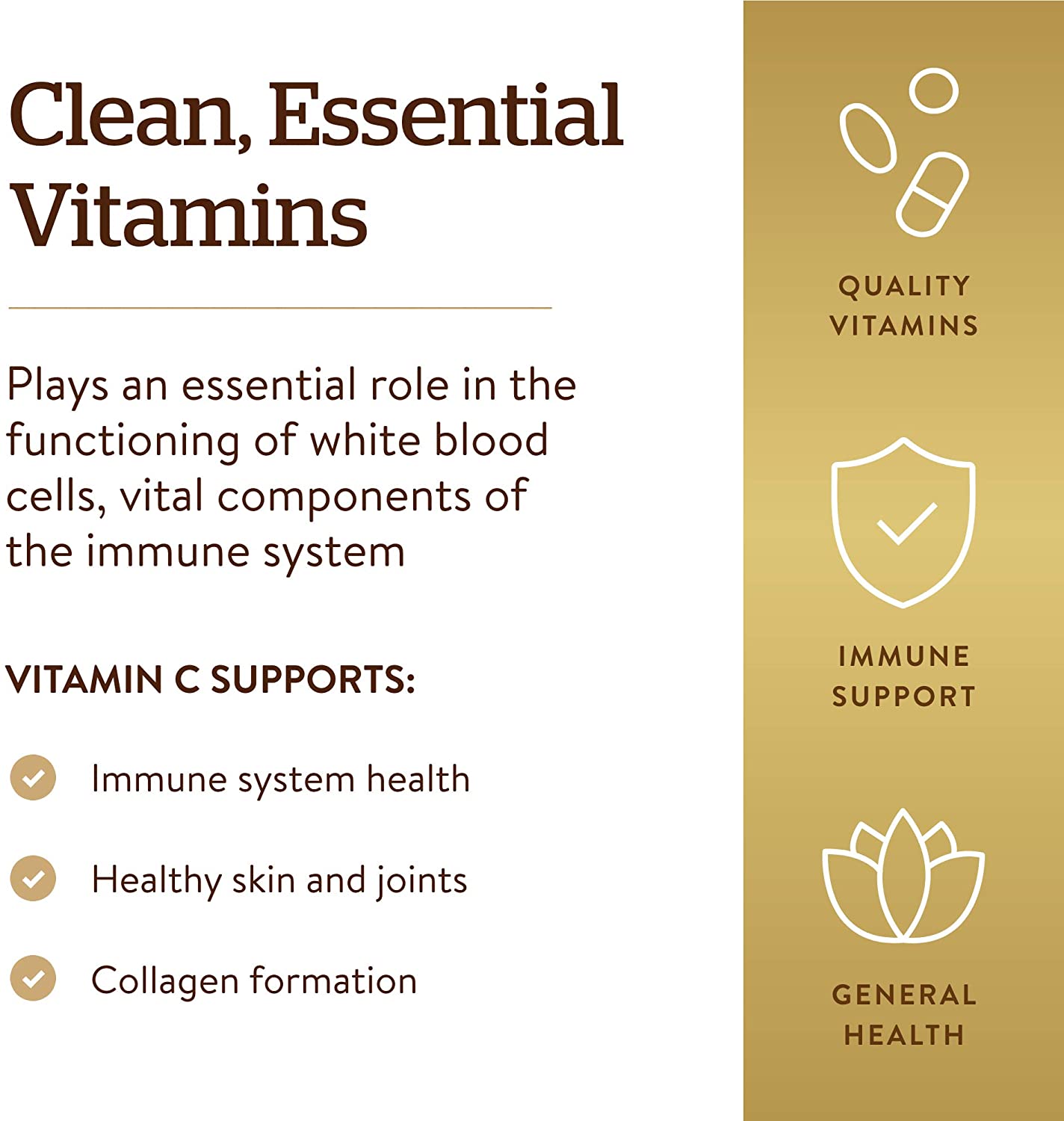 Solgar Vitamin C 1000 mg, 90 Tablets