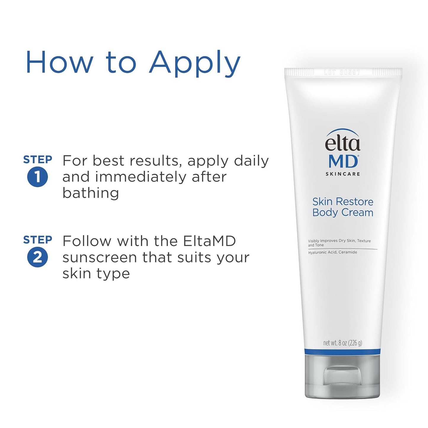 EltaMD Skin Restore Body Cream - 8 oz