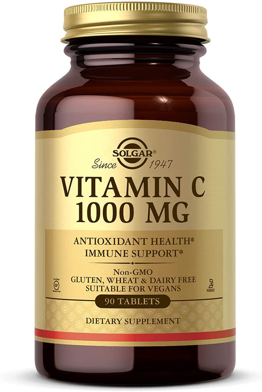 Solgar Vitamin C 1000 mg, 90 Tablets