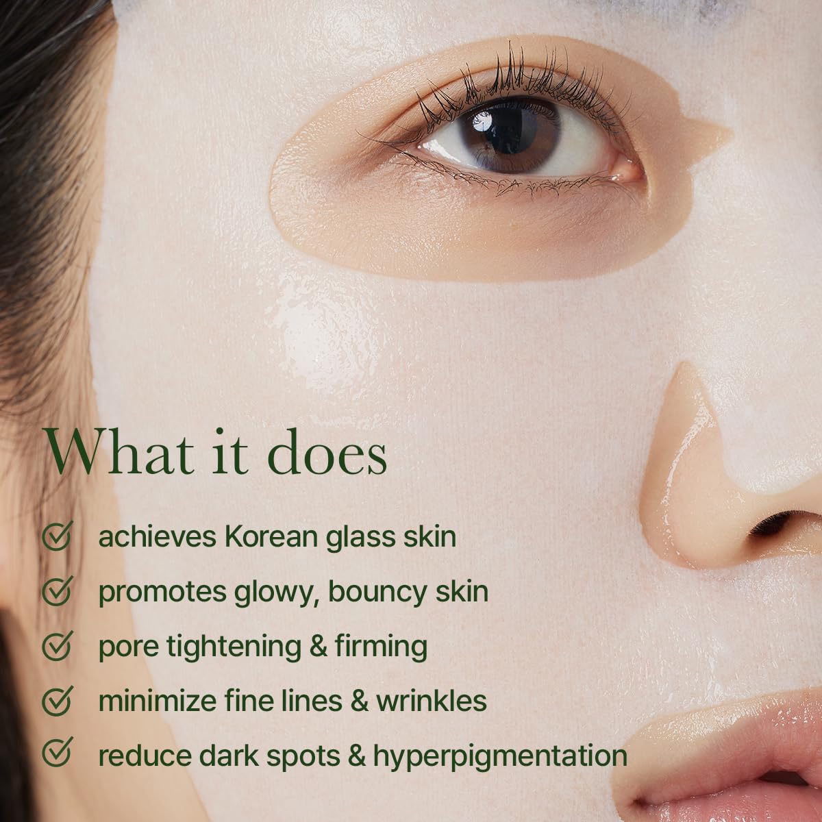 ARENCIA Hyssop Glow Sheet Mask - 5 Pack