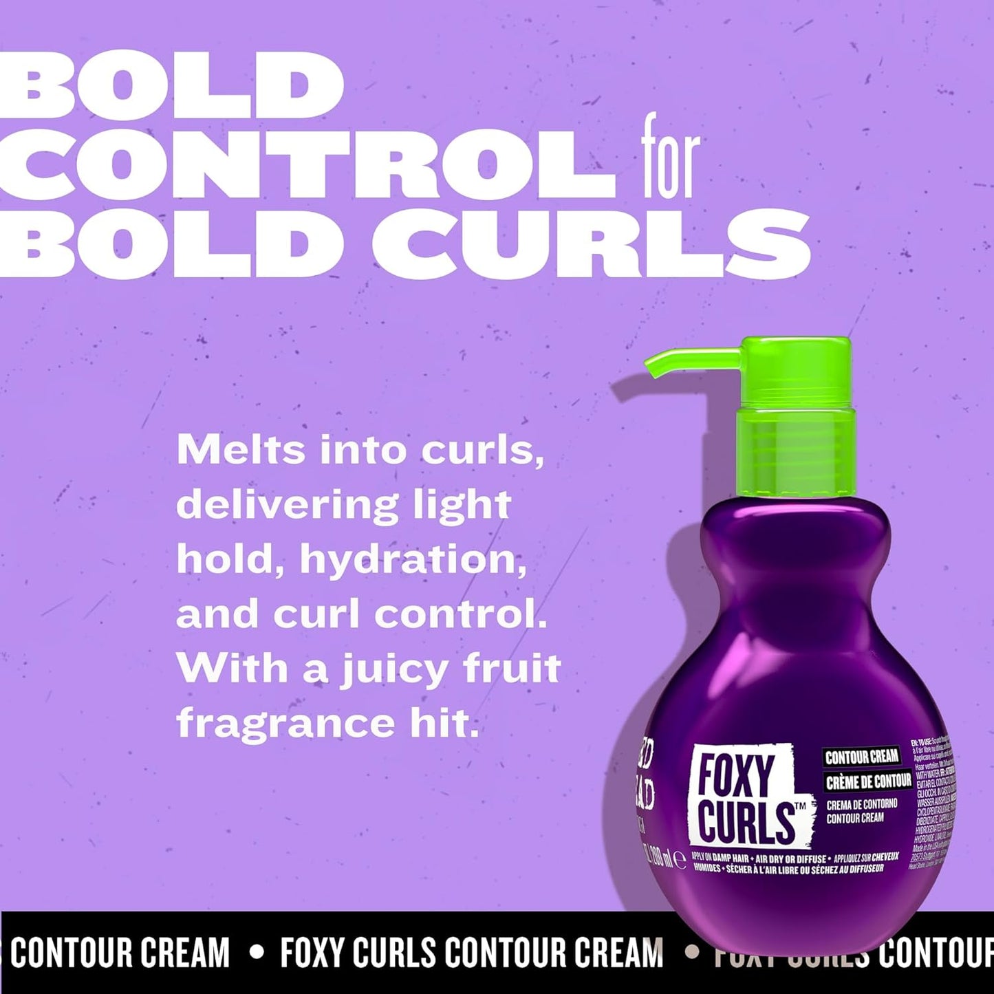 TIGI Bed Head Curl Cream, Foxy Curls 2-Pack –6.76 Oz