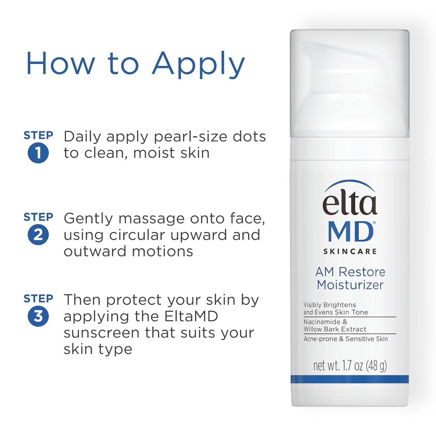 EltaMD AM Restore Face Moisturizer - 1.7 oz
