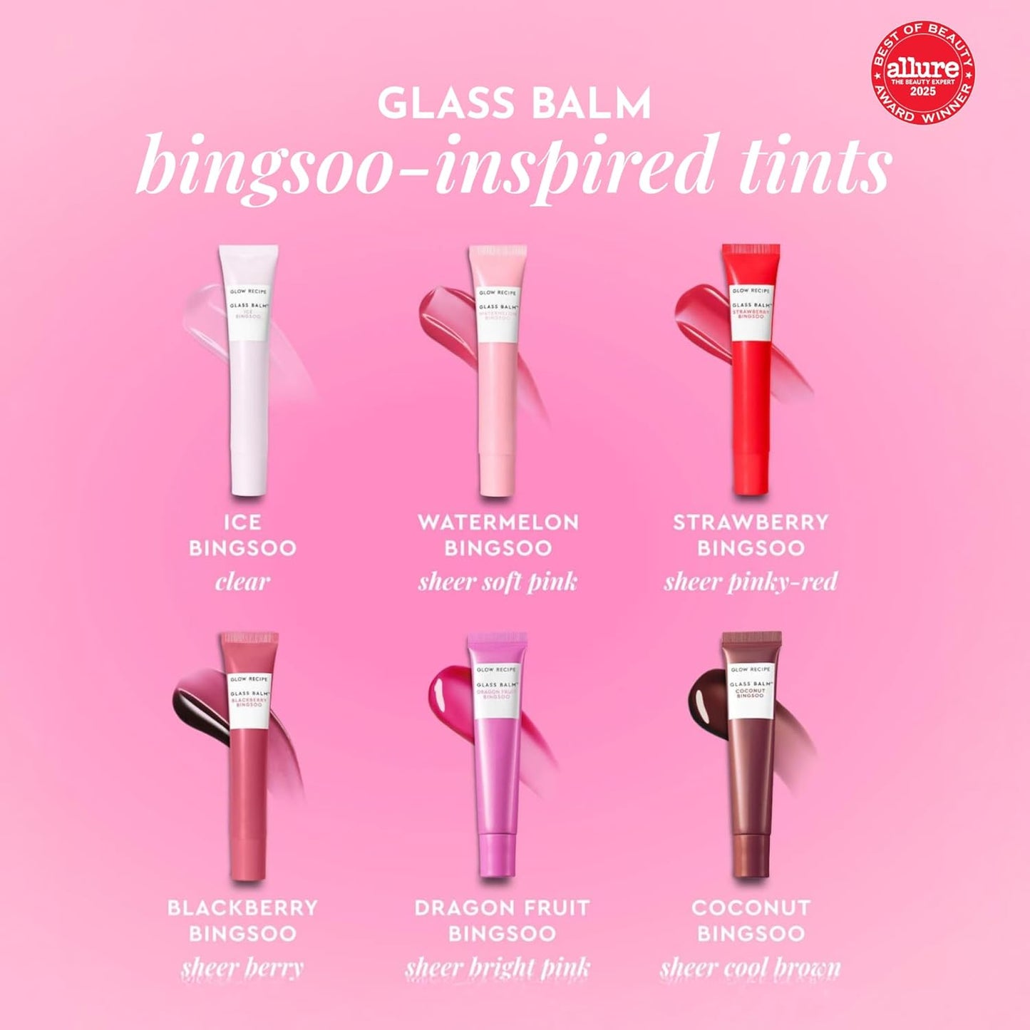 Glow Recipe Glass Balm Lip Treatment  Coconut Bingsoo  - 15 ml