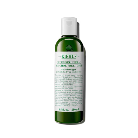 Kiehl's Cucumber Herbal Alcohol-Free Toner,8.4 Fl oz