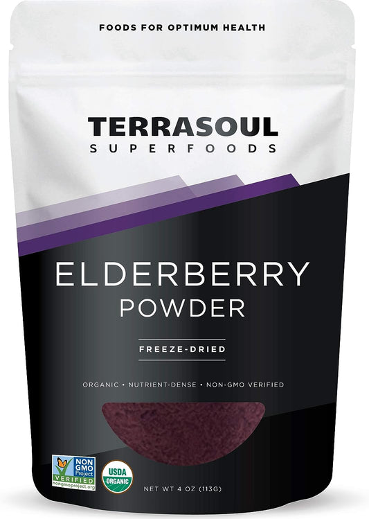Terrasoul Superfoods Organic Elderberry Powder