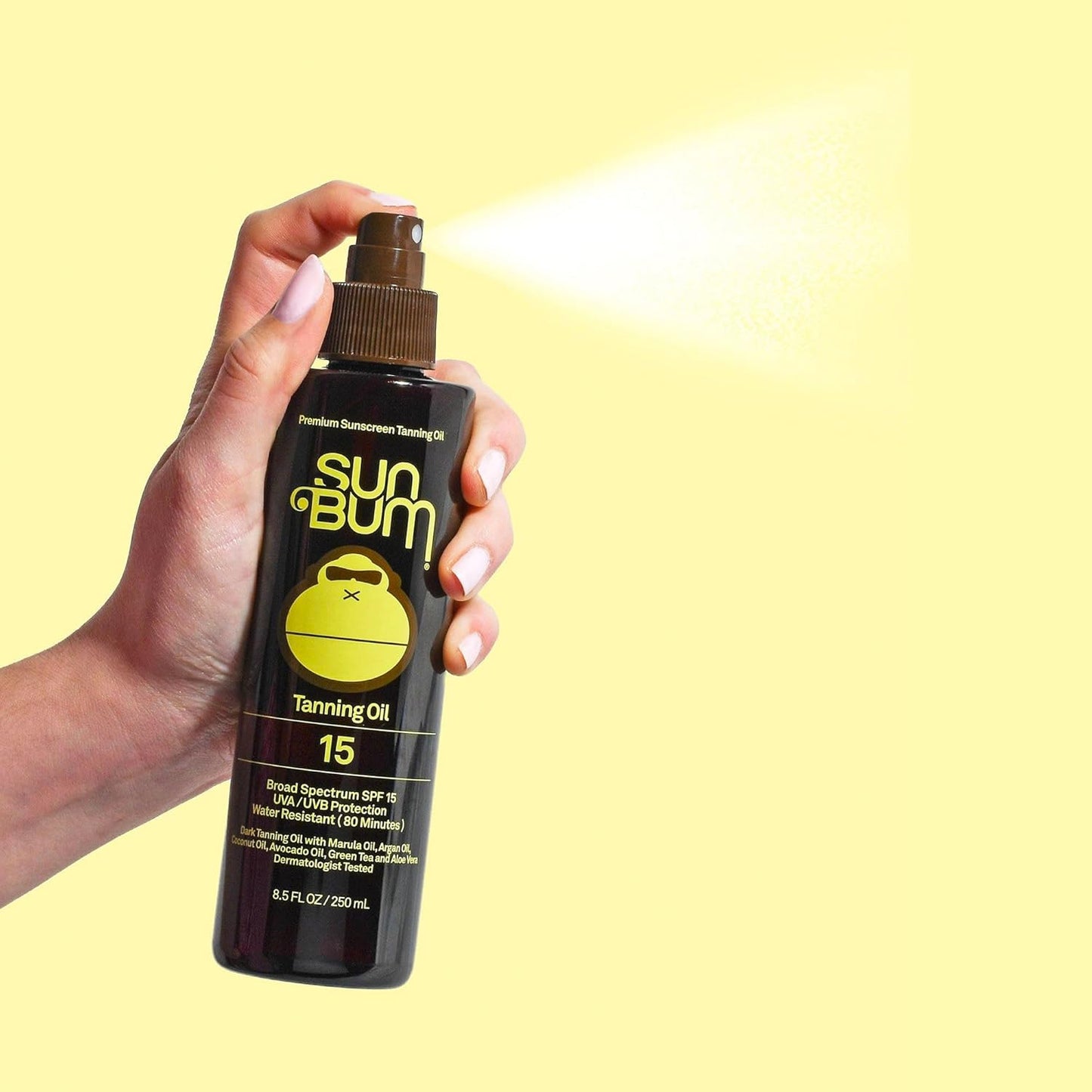 Sun Bum SPF 15 Moisturizing Tanning Oil 8.5 oz