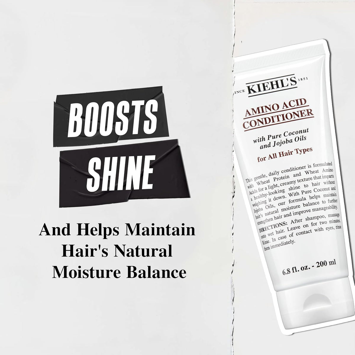 Kiehl's - Amino Acid Conditioner, Strengthening & Moisturizing - 6.8 fl oz