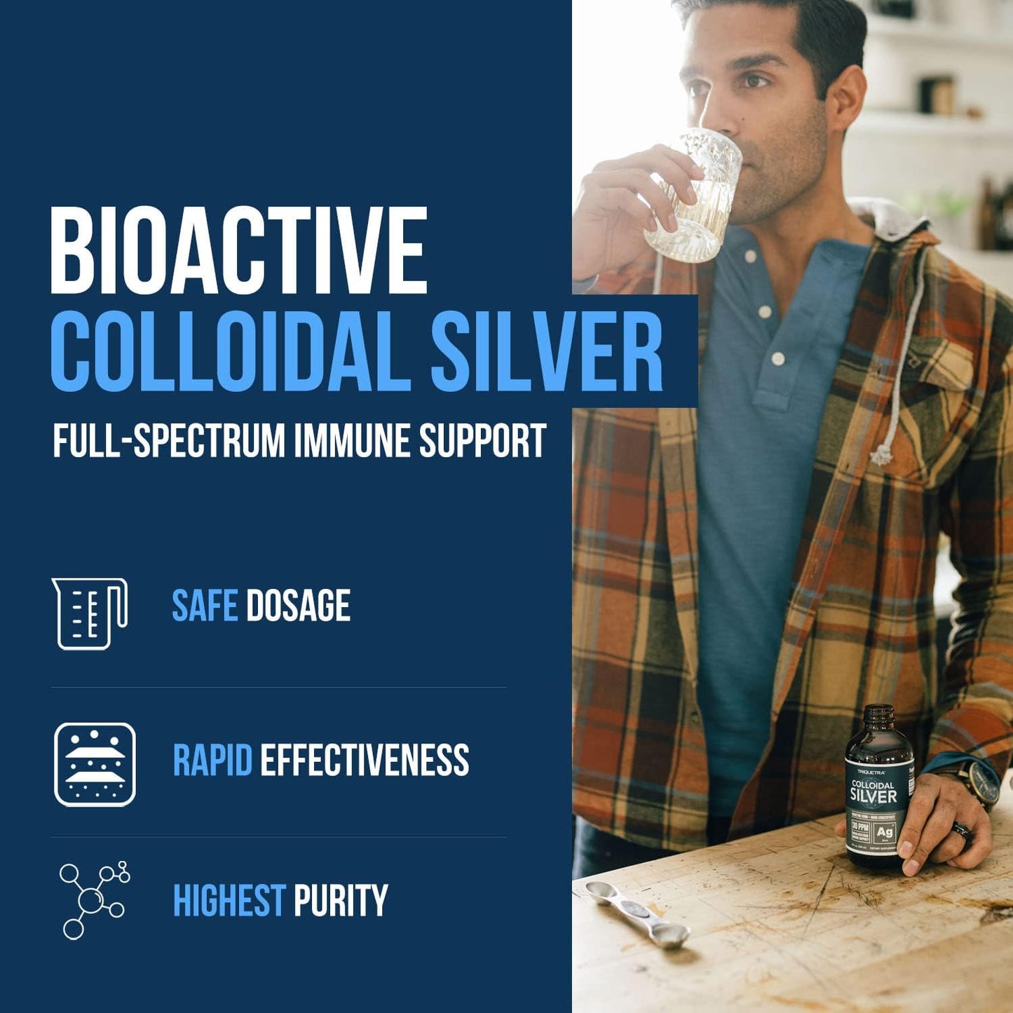 Bioactive Colloidal Silver  30 PPM - Immune Support