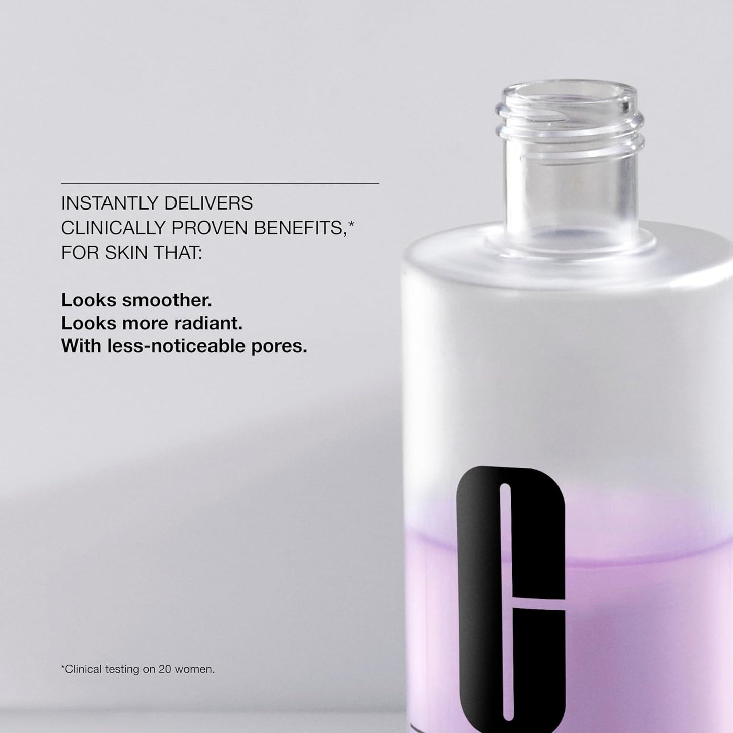 Clinique 3-Step Clarifying Lotion Face Exfoliator For Dry Combination Skin Types