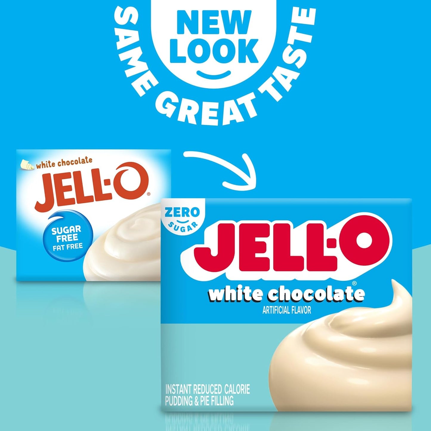 Jell-O Instant White Chocolate  Mix (1oz Boxes, Pack of 6)