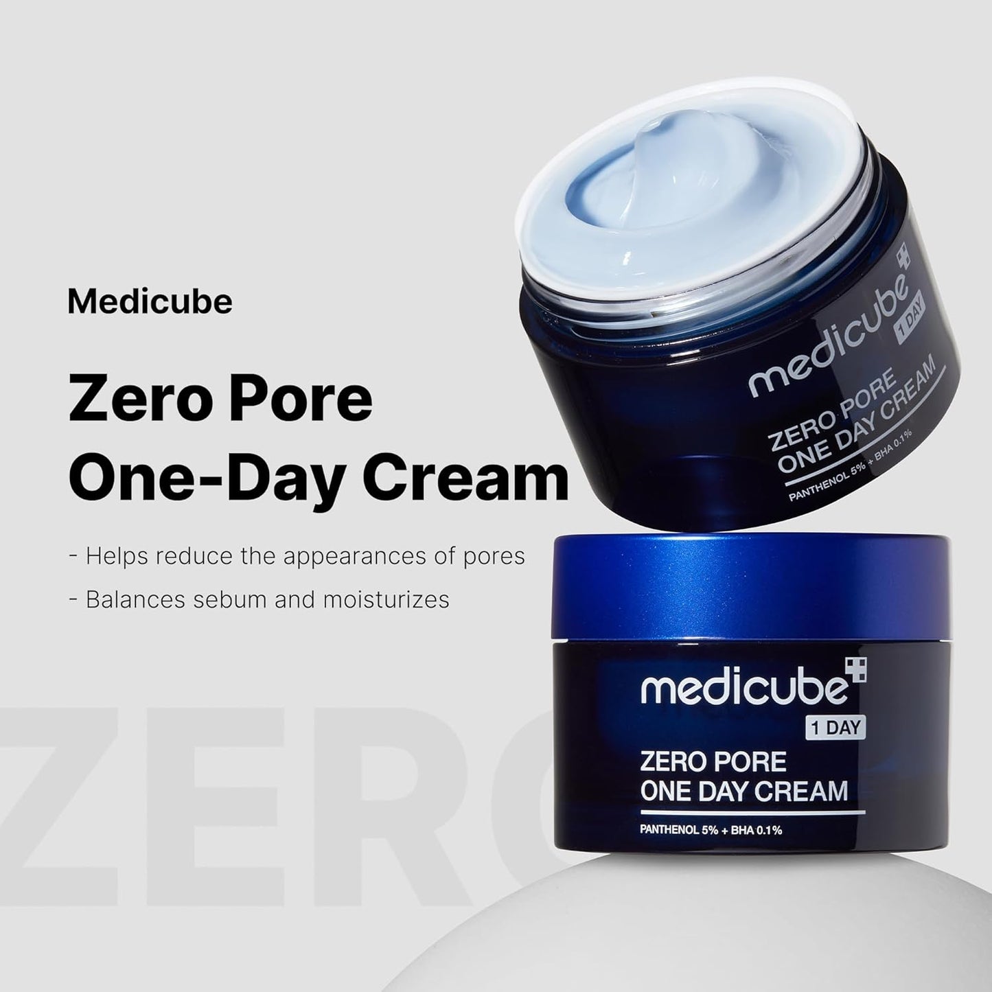 Medicube Zero Pore One-Day Cream 1.69 fl.oz