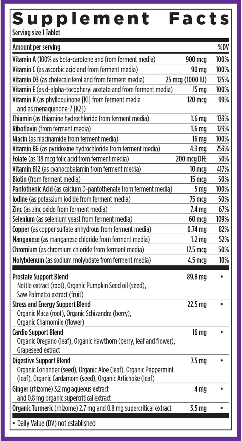 New Chapter Men’s Multivitamin 40+ - 48 Tablets
