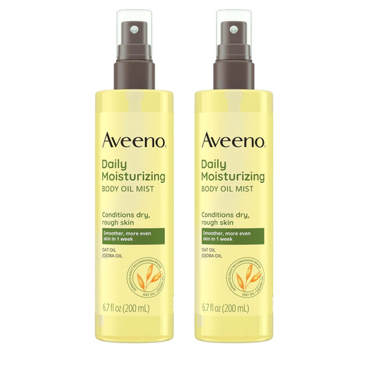 Aveeno Daily Moisturizing Body Oil Mist - 6.7 fl. oz, 2 Pack