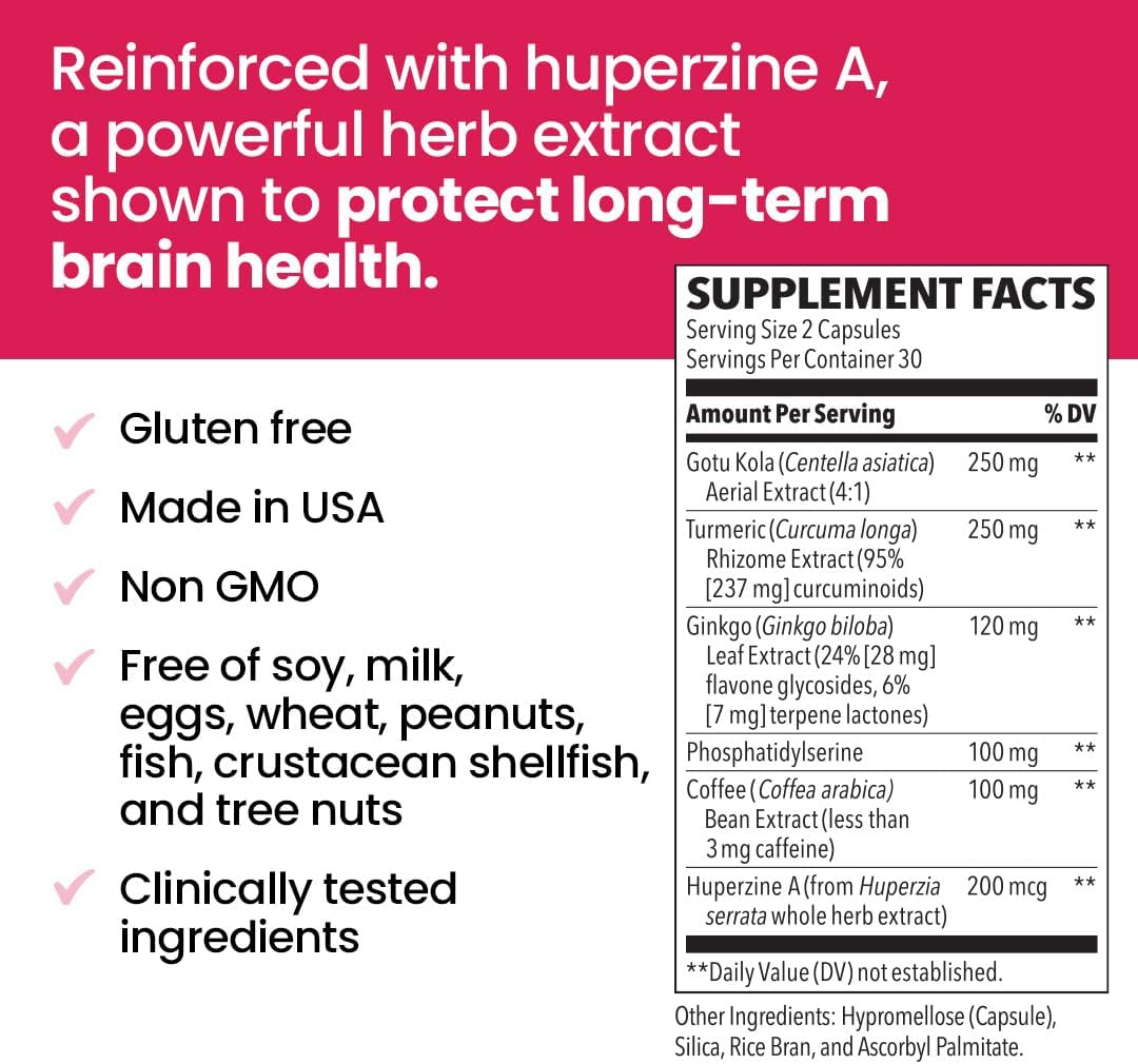 NeuroQ Memory & Focus Extra Strength - 60 Capsules