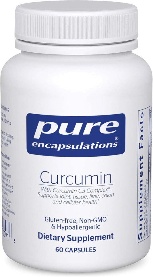 Pure Encapsulations Curcumin - 500 mg- - 60 Capsules