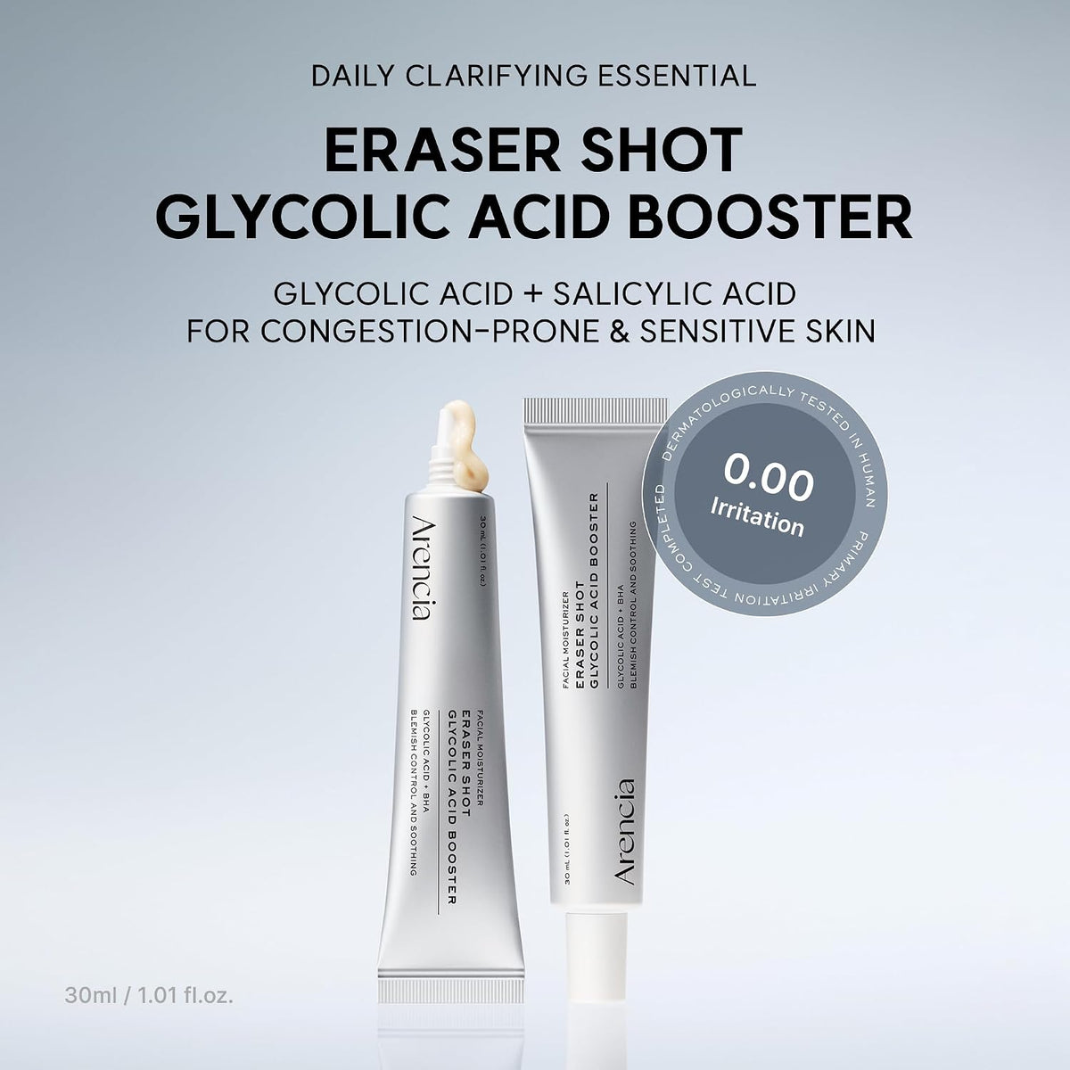 Arencia Eraser Shot Serum Glycolic Acid Booster -  1.01 fl. oz.