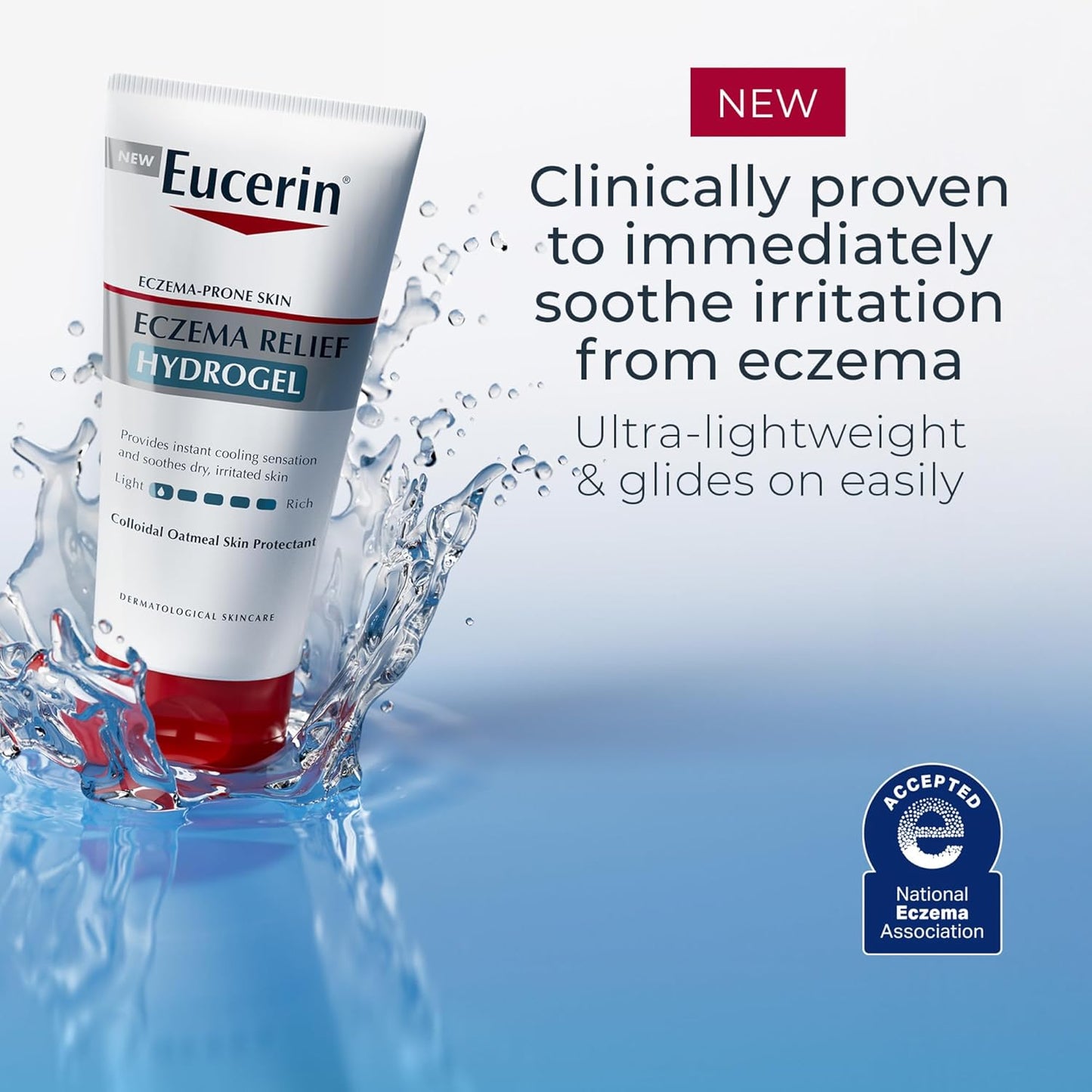 Eucerin Eczema Relief Hydrogel for Dry, 5 Fl Oz Tube
