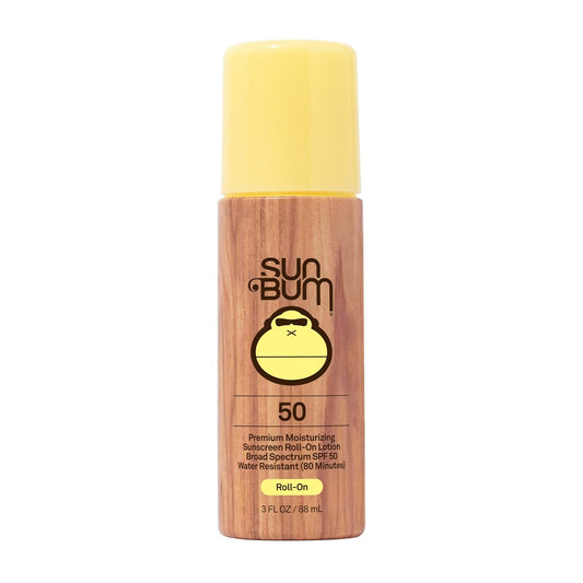 Sun Bum Original SPF 50 Roll-On Sunscreen Body Lotion 3 oz