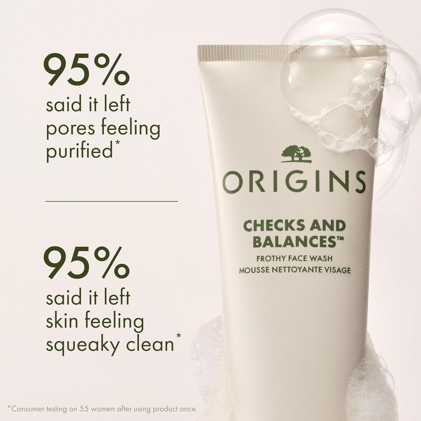 Origins Checks and Balances Frothy Face Wash - 1.7 fl oz