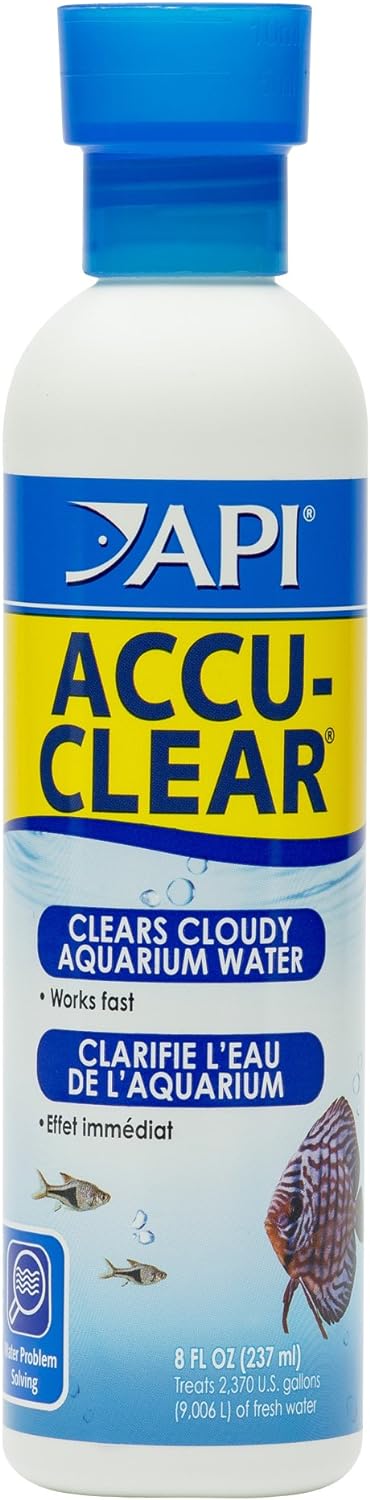 API ACCU-CLEAR Freshwater Aquarium Water Clarifier 8-Ounce Bottle