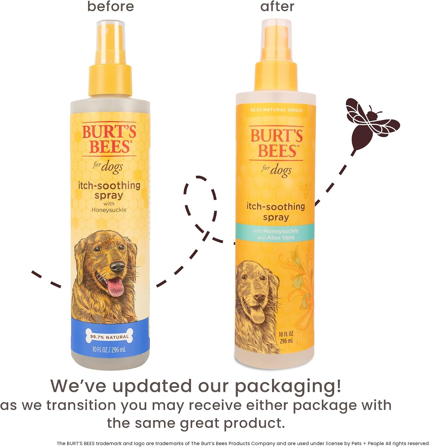 BURT'S BEES FOR PETS Anti Itch Dog Spray - 10 Fl Oz - 2 Pack