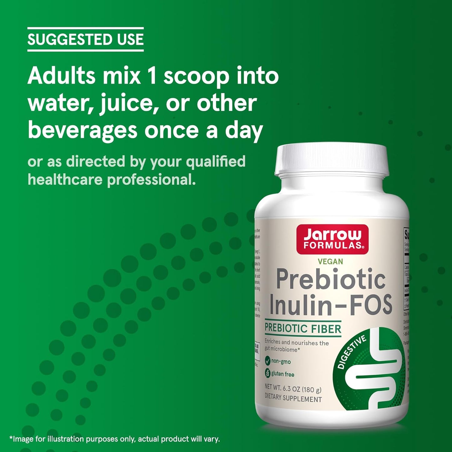 Jarrow Formulas, Inulin FOS Soluble Prebiotic Fibers Powder