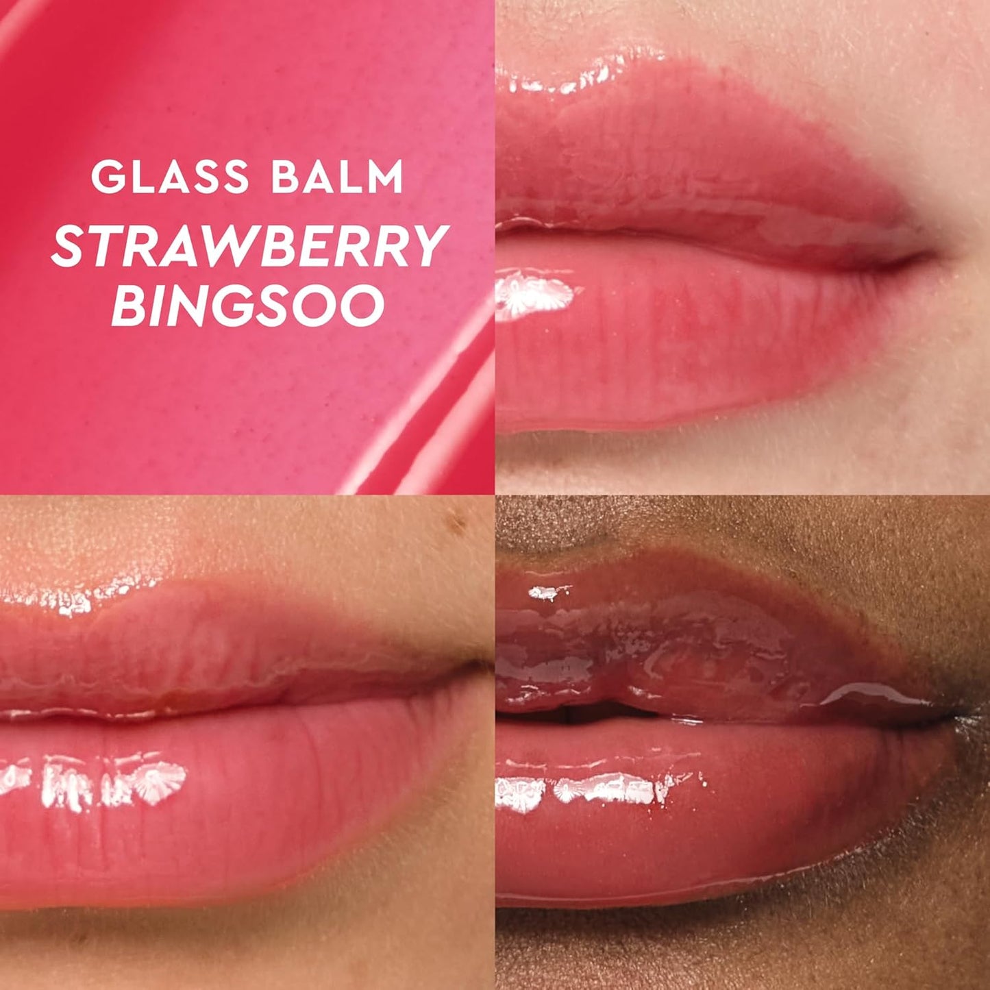 Glow Recipe Glass Balm Lip Treatment Strawberry Bingsoo -15 ml