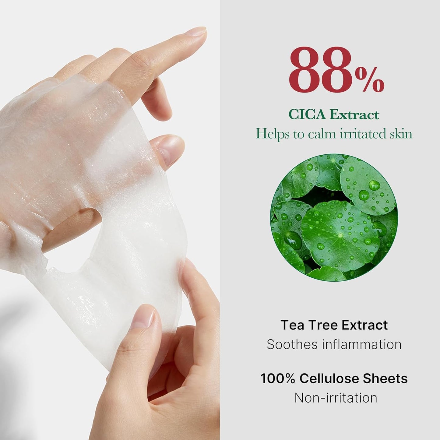 medicube Super Cica Daily Quick Facial Masks (30 Sheets)  -12.34 oz