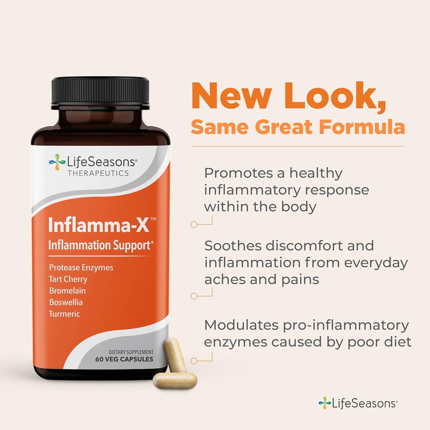 Inflamma-X - Inflammation Support Supplement 60 Capsules