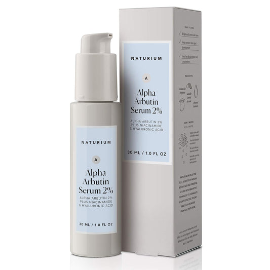 Naturium Alpha Arbutin Serum 2% Niacinamide & Lemon - 1 oz