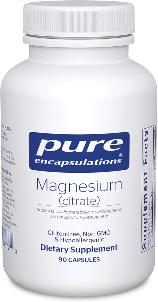 Pure Encapsulations Magnesium (Citrate) - 90 Capsules