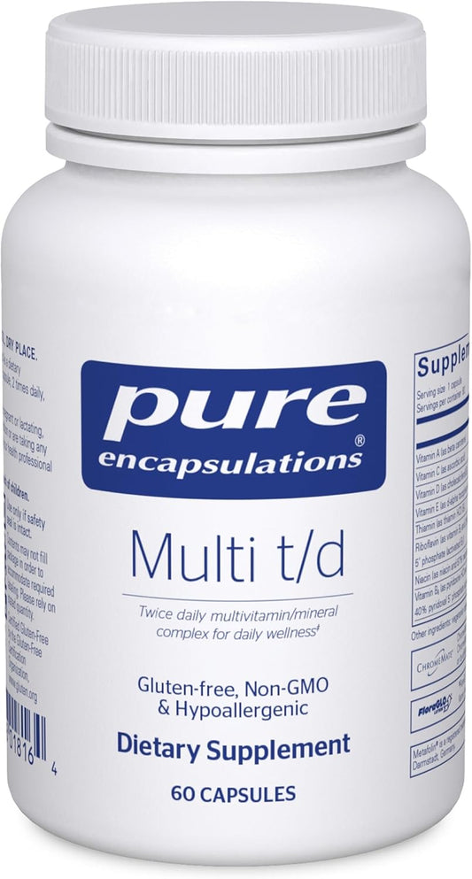 Pure Encapsulations Multi T/D - 60 Capsules