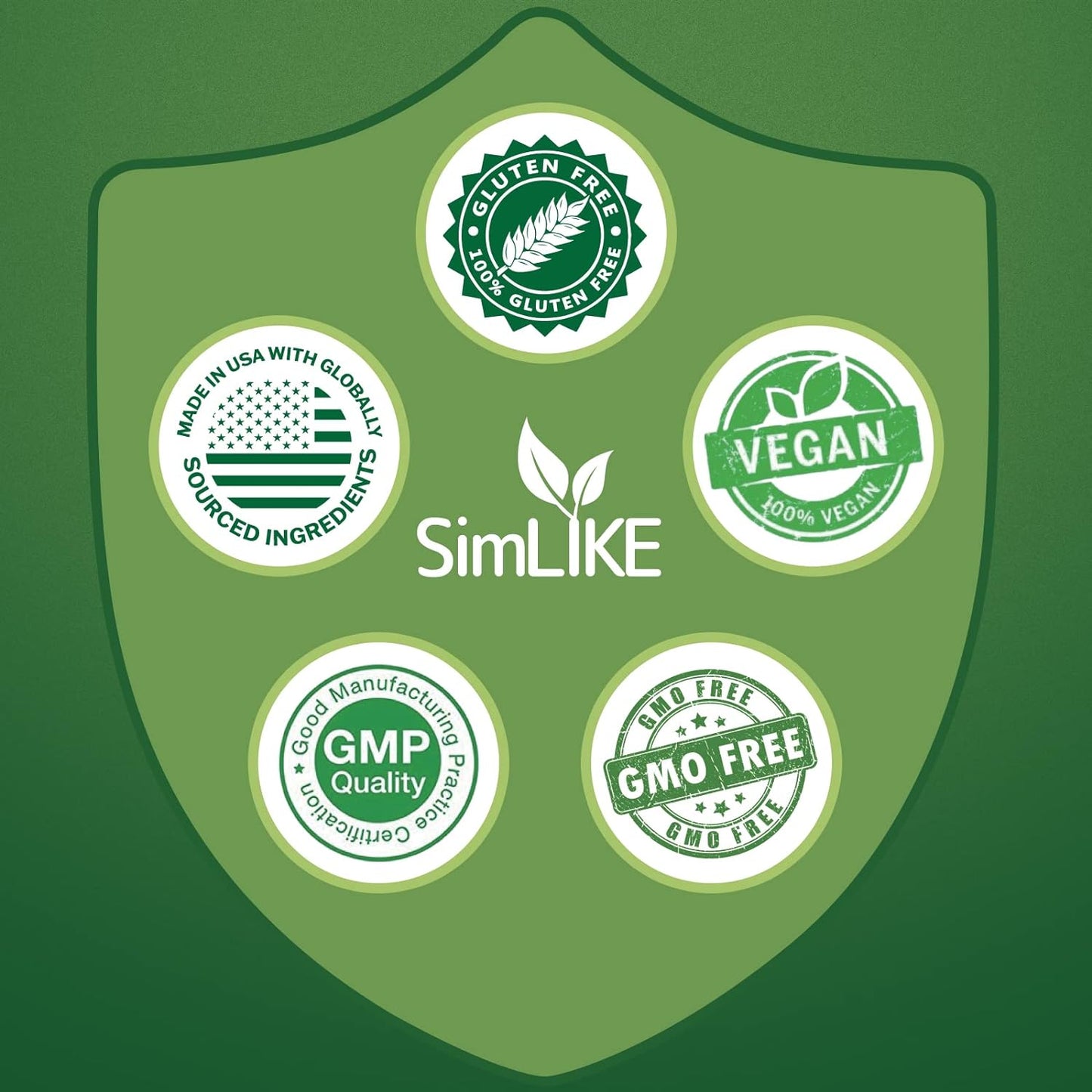 Simlike DIM SGS + - Hormone + Detox  60 Capsules