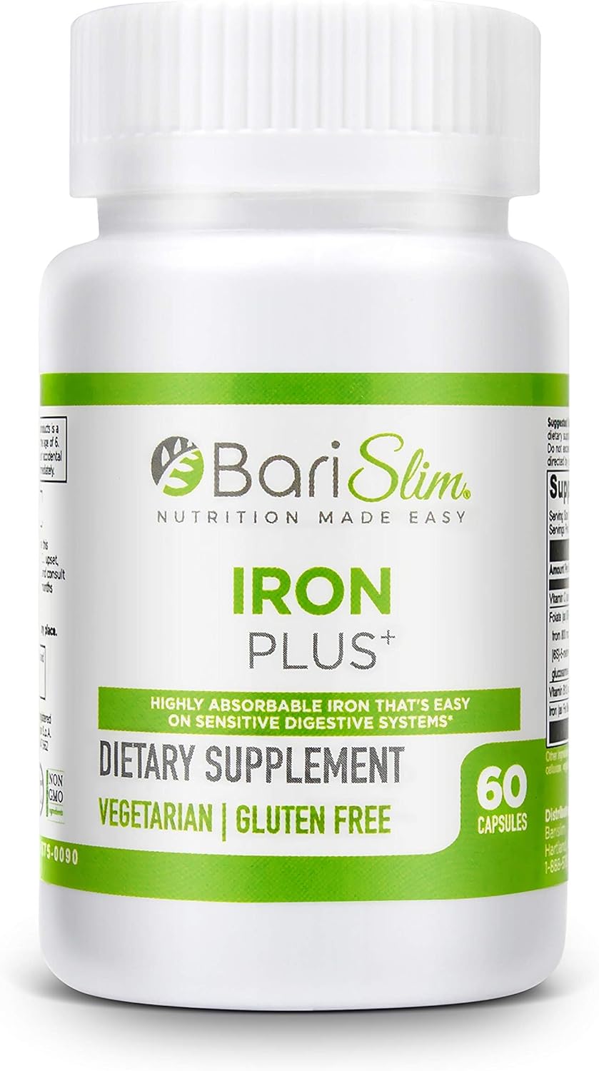 BariSlim Iron Plus Capsules (60 Servings)