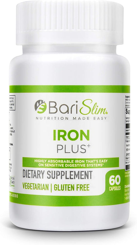 BariSlim Iron Plus Capsules (60 Servings)