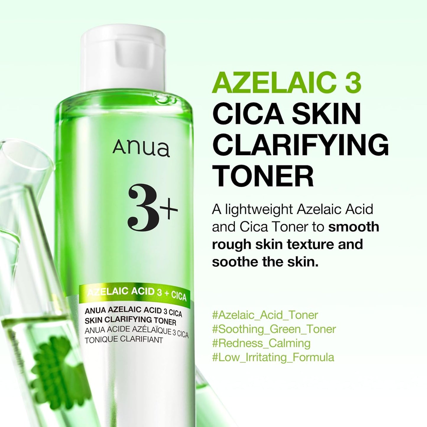 Anua Azelaic Acid 3 CICA Skin Clarifying Toner - 8.45 fl.oz