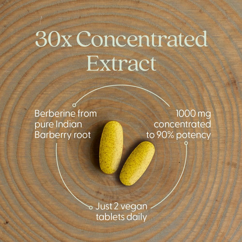New Chapter 1000 mg Berberine Supplement -60 Count