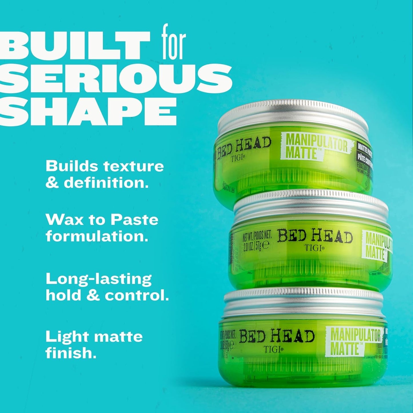 TIGI Bed Head Manipulator Matte Hair Wax - 2.01 oz