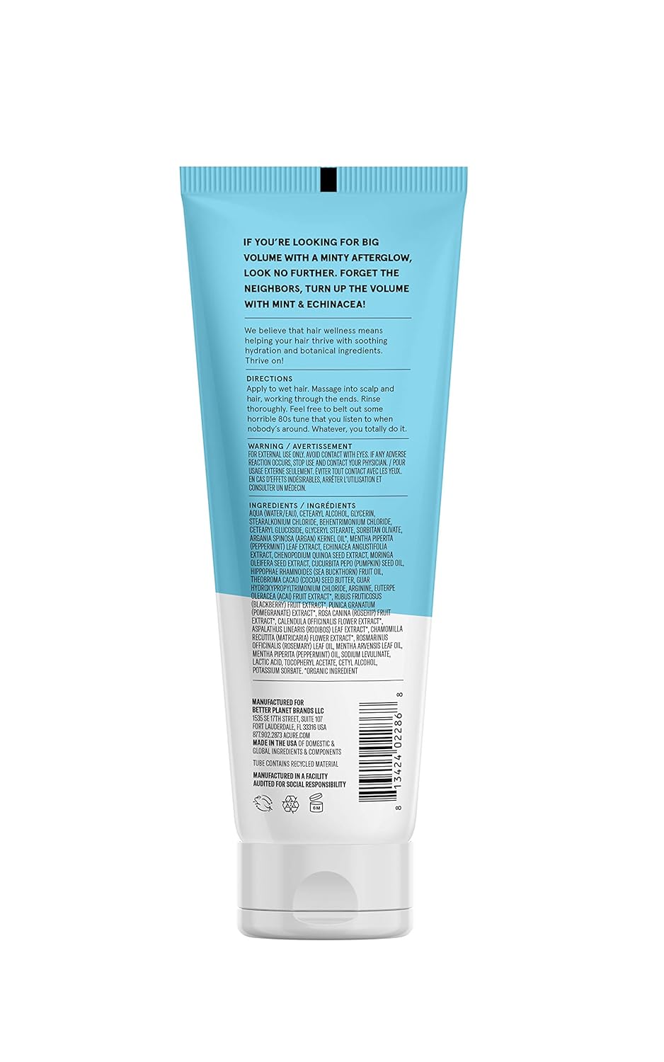 Acure Vivacious Volume Shampoo - 8 Fl Oz